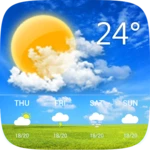 free weather forecast android application logo